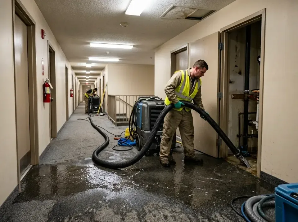 multi-unit-apartment-hallway-f-005 — frequently asked questions, Emergency Burst Pipe Water Extraction & Removal in Richfiel…